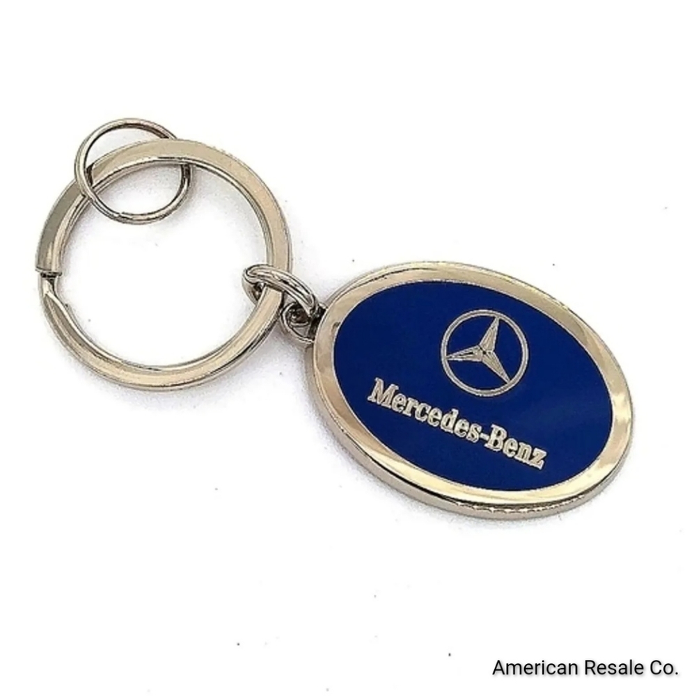 Genuine Mercedes Benz Keychain Fob Purse Charm OEM-Vintage